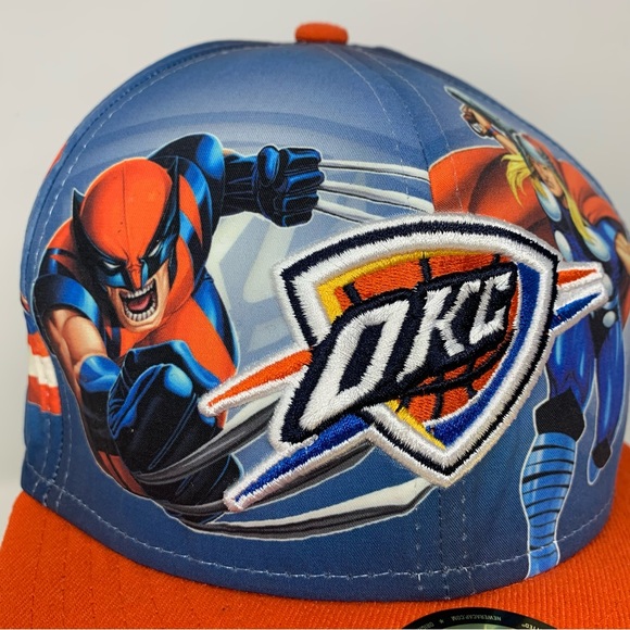 New Era OKC Thunder 59Fifty Fitted Thor Hat 7 3/8 - Picture 4 of 13